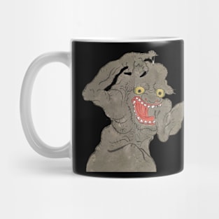 Haunting Monster of Abandoned Buildings Japanese Yokai Art Folklore Mug